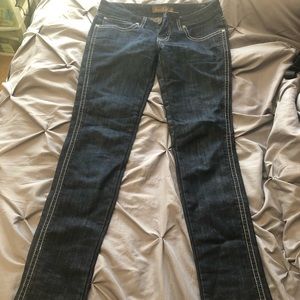 Women’s straight leg Frankie B jeans low rise